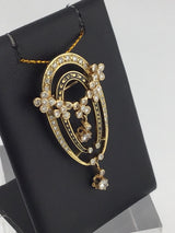 14KY Diamond Broach/Pendant BCH111