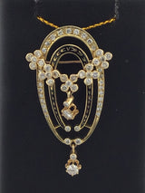 14KY Diamond Broach/Pendant BCH111