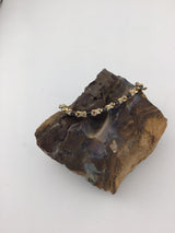 14KY Onyx+Diamond Bracelet BR102