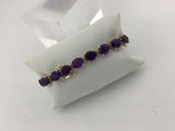 14KY Amethyst Bracelet BR113