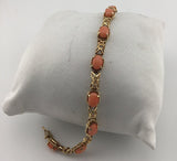 14KY Coral Bracelet BR115