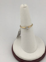 14KY Diamond Solitare Ring CON118
