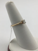 14KY Diamond Solitare Ring CON118