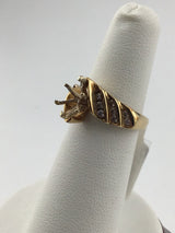 14KY Centerless Diamond Ring CON120