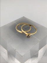 14KY Diamond Wedding SET CON125