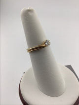 14KY Diamond Wedding SET CON125