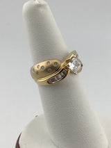 14KY Multi Shaped Stone Diamond Ring CON128
