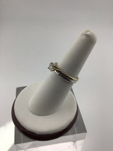 14KYW Two-Tone Wedding Set CON131