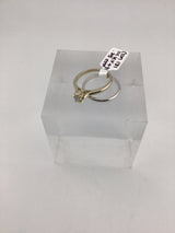 14KYW Two-Tone Wedding Set CON131