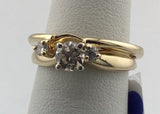 14KY Diamond Wedding Set CON132
