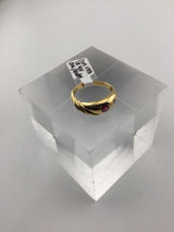 18KY Diamond + Ruby Ring CON133