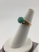 14KY Jade Ring CON136