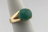 14KY Jade Ring CON136