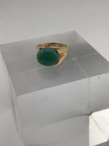 14KY Jade Ring CON136
