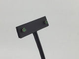 14K Tsavorite Studs E134