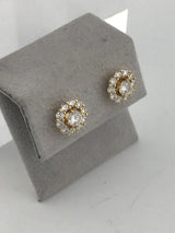 14KY Diamond Earrings E153