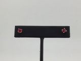14KY Ruby Studs E181