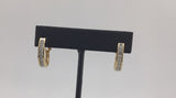 14KY Diamond Hoops E182