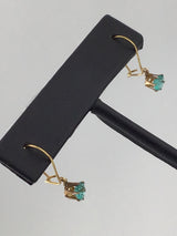 10KY Blue Zircon Drops E227