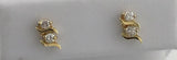 14KY Diamond Studs E243