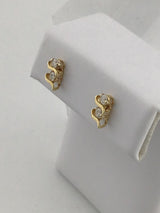 14KY Diamond Studs E243