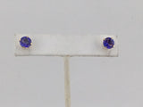 14KY Tanzanite Studs E265