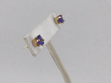14KY Tanzanite Studs E265