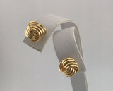 14KY Knotted Studs E281
