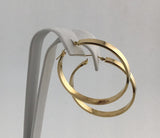 14KY Flat Hoops E288