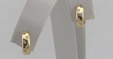14KY Pave Diamond Earrings E298