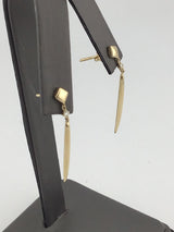 14KY Diamond Dangles E301