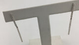 14KW Diamond Bar Dangles E302
