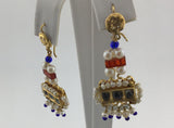 22KY Pearl+Bead Dangles E308