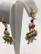 22KY Pearl+Bead Dangles E308