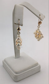 GF Pearl Cluster Earrings E317