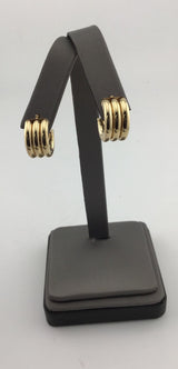 14KY Small hoop earrings E322