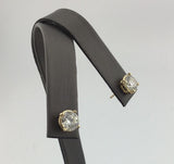 14KY Giant Diamond Studs E343