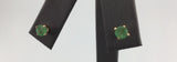 14KY Dainty Emerald Studs E360
