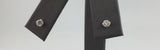 14KY Dainty CZ Studs E364