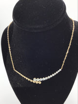 14KY Diamond Necklace N166