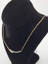 14KY Diamond Necklace N166