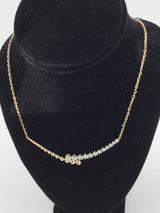 14KY Diamond Necklace N166