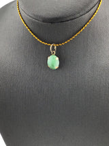 14KY Tiny Jade Pendant P169