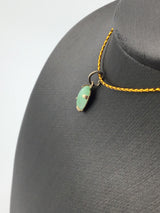 14KY Tiny Jade Pendant P169