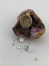 14KY Pendant Containing Gold Flecks P193