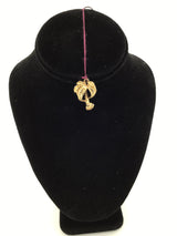 14KY Palm Tree Pendant P314