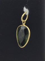 14KY Peridot Pendant P327