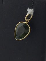 14KY Peridot Pendant P327
