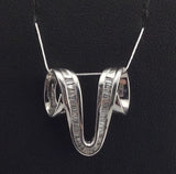 14KW Diamond Pendant P332