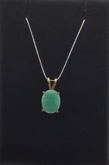 14KY Jade Pendant P338